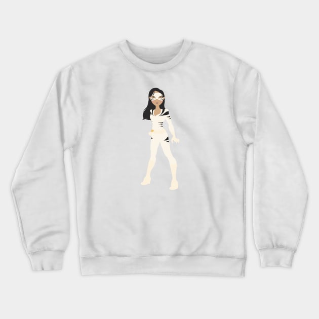 Angela Crewneck Sweatshirt by littlemoondance